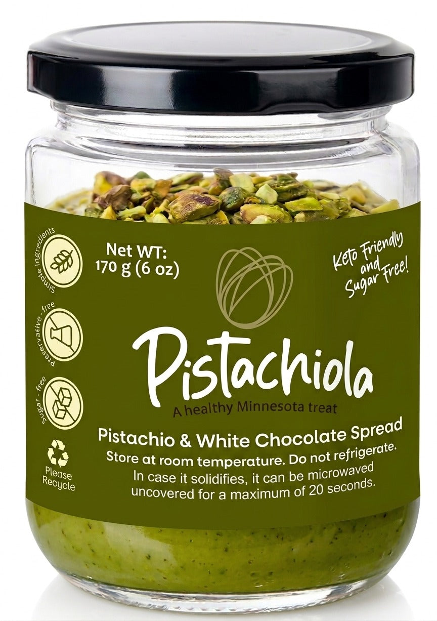Pistachiola 8oz Glass Jar